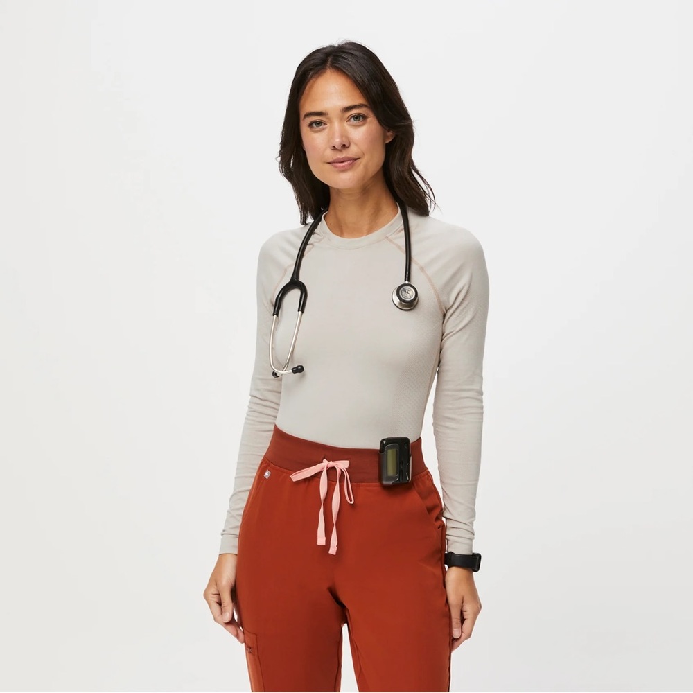 Figs Salta Longsleeve XXS Oatmeal